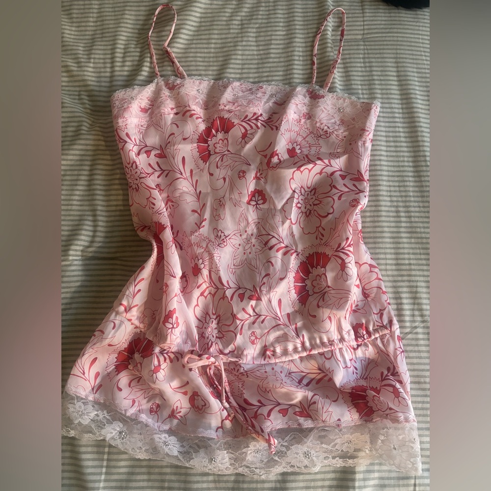 Vintage Forevor 21 Pink Blouse